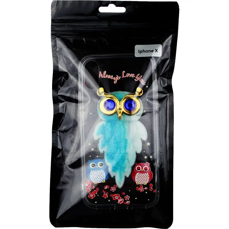 Чохол-накладка Toto TPU Case Decorative Stones IPhone X Owls Cold Ice - фото 2