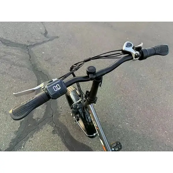 Электровелосипед Crosser Comp фетбайк 350W 12Ah серый с оранжевым - фото 10