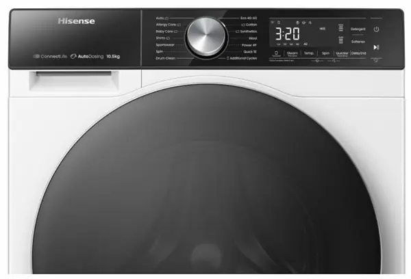 Стиральная машина автоматическая Hisense WF5S1045BW/RU - фото 9