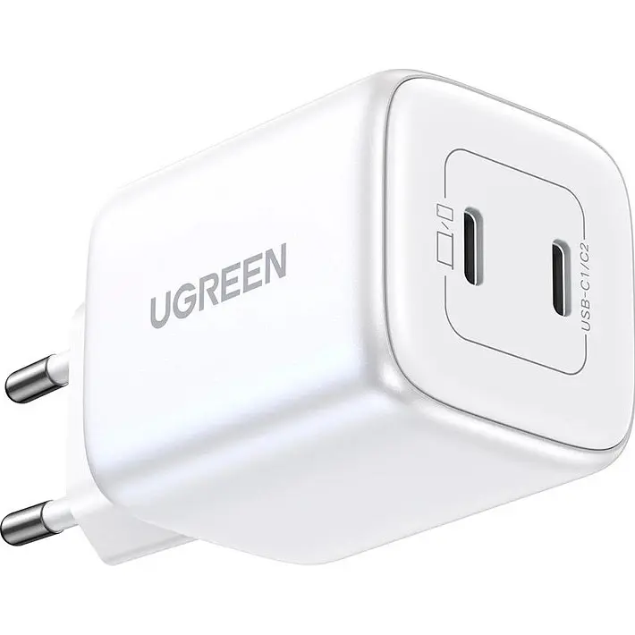 Мережевий зарядний пристрій Ugreen CD294 Nexode 45W Charger White (15327) [99289] - фото 4