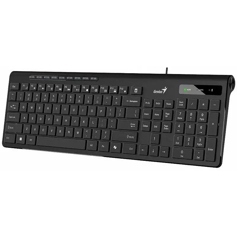 Клавіатура GENIUS SlimStar 230II, Black 31310048406 - фото 3