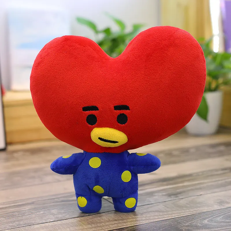 М'яка іграшка Тата Tata BT21 талісман Кім Те Хена з BTS 35см BTS 41.03 - фото 2