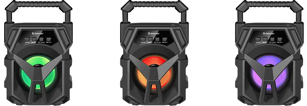 Портативна акустика Defender G98 5W Black (65098) (7055823) - фото 7