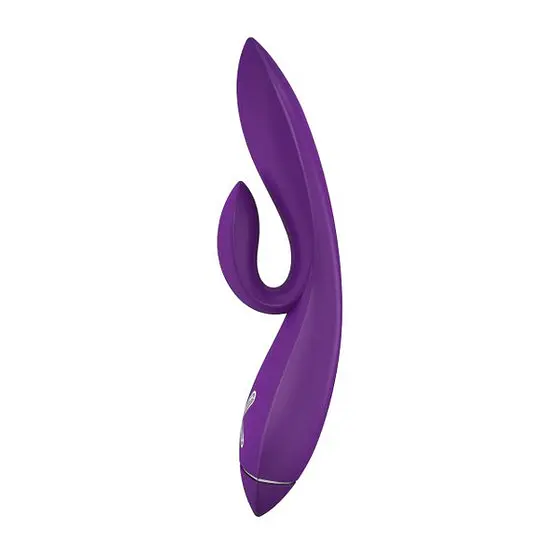 Вібратор із кліторальним стимулятором OVO K1 Rabbit Purple Ovo OVOK1PUR 24805 - фото 3