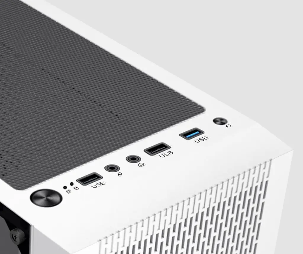 Корпус PcCooler PсCOOLER CPS білий (DIAMOND MA100W MESH) Без БП - фото 6
