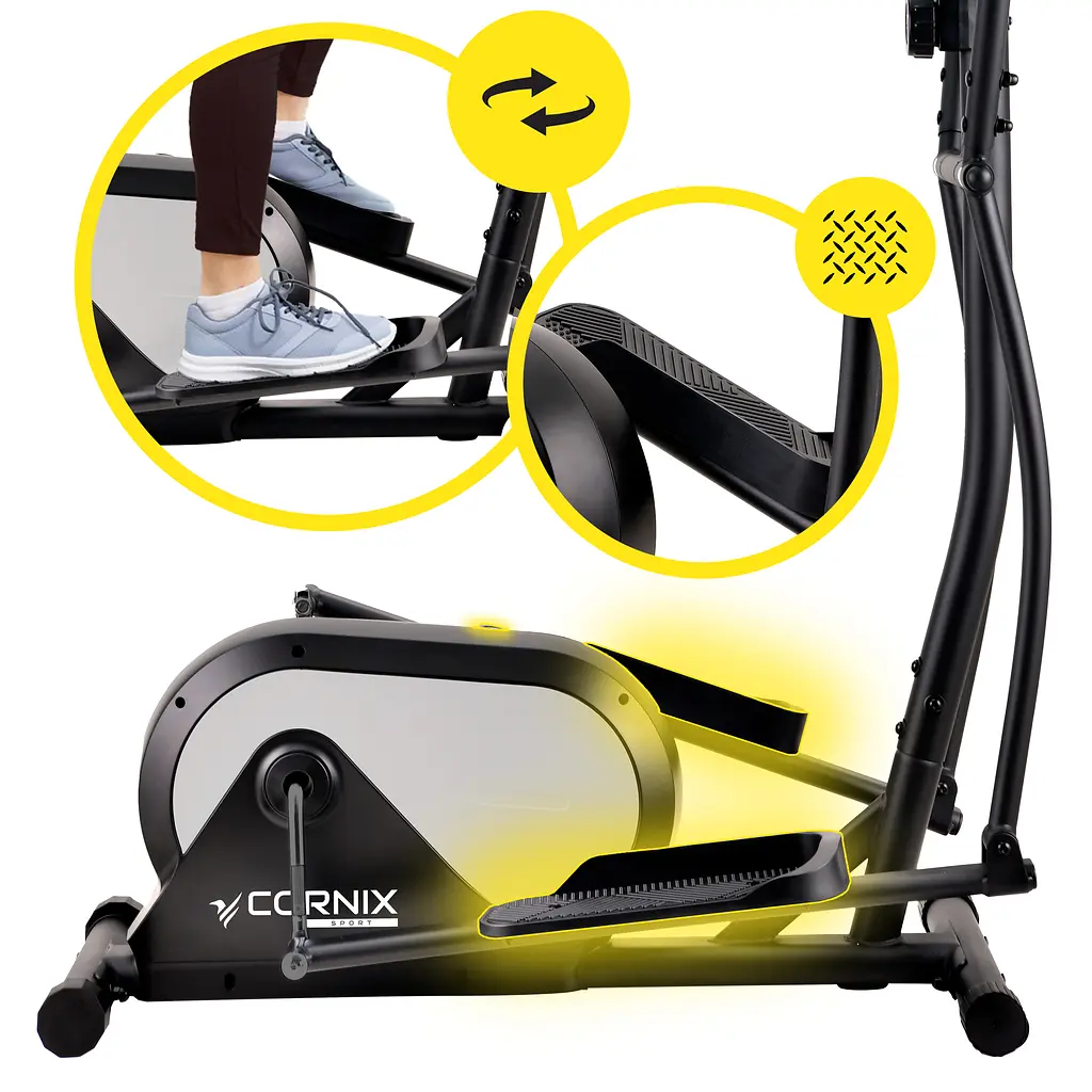 Орбитрек электромагнитный Cornix Mia Black - фото 3