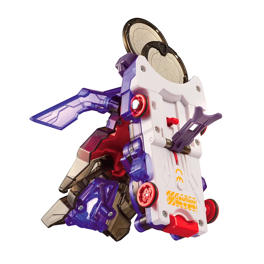 Машинка-трансформер Screechers Wild S3 L5 Дарк фентом (EU682601) - фото 5