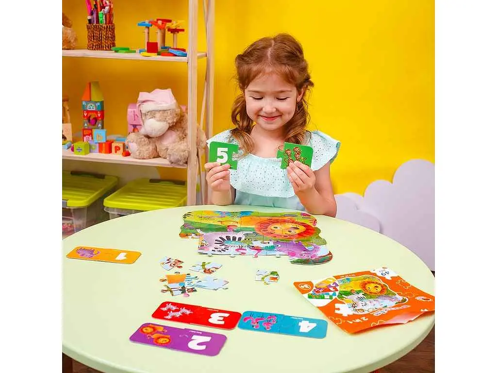 Пазли VLADI TOYS "2 in 1. Zoo" RK1140-06 - фото 3