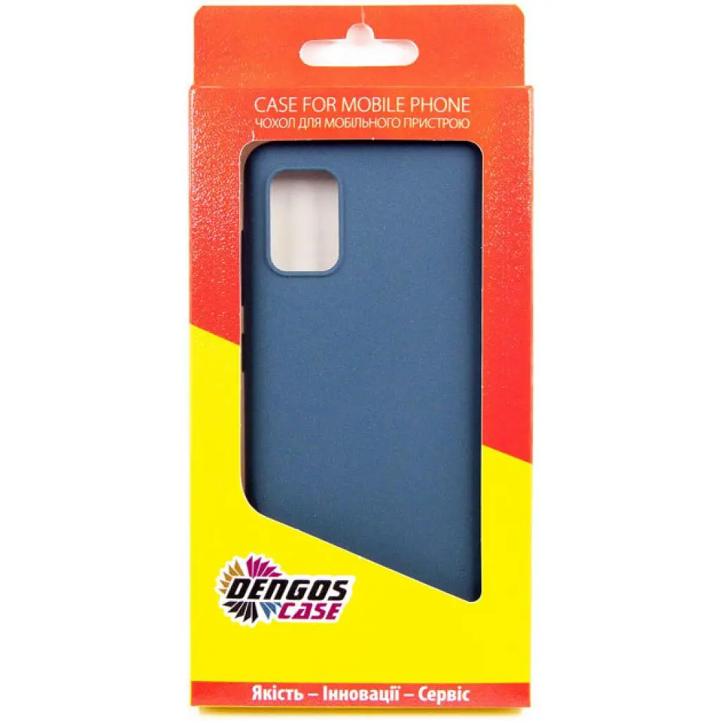Чохол до мобільного телефона Dengos Carbon Samsung Galaxy A31 blue (DG-TPU-CRBN-64) (DG-TPU-CRBN-64) - фото 4