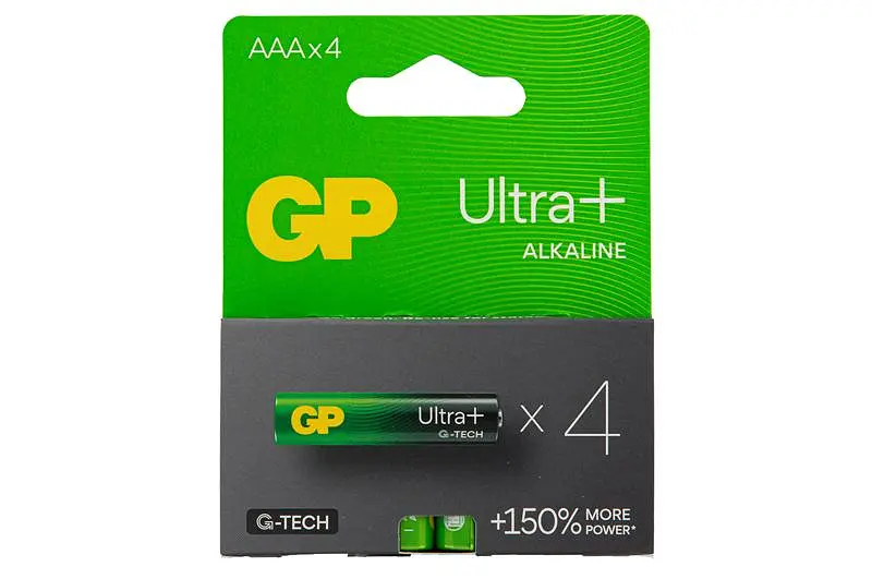 Батарейки алкалінові GP24AUP-2UE4 4 шт на блістері Ultra Plus