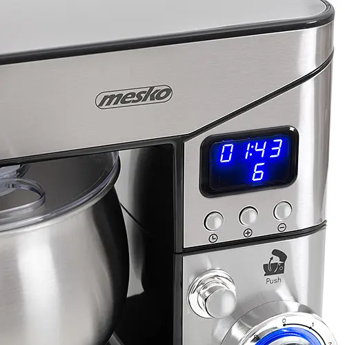 Планетарний тістоміс  Mesko MS 4228 2000 Вт 5 л 6 швидкостей нержавіюча сталь - фото 5