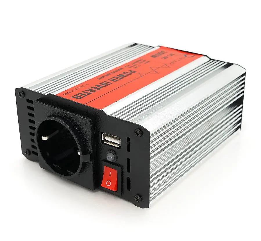 Инвертор напряжения 12/220V RITAR RSX300 300 Вт с апроксимированной синусоидой - фото 2