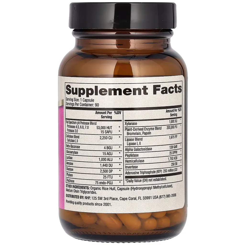 Ферменти повного спектру Dr. Mercola Full Spectrum Enzymes для жінок 90 капсул (MCL-03091) - фото 2