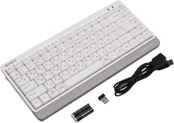 Клавиатура A4Tech FBK11 White - фото 2