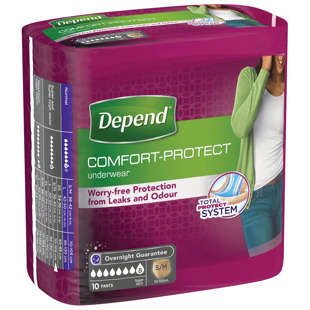 Підгузки для дорослих Depend Трусики для жінок S/M (5029053565309) - фото 2