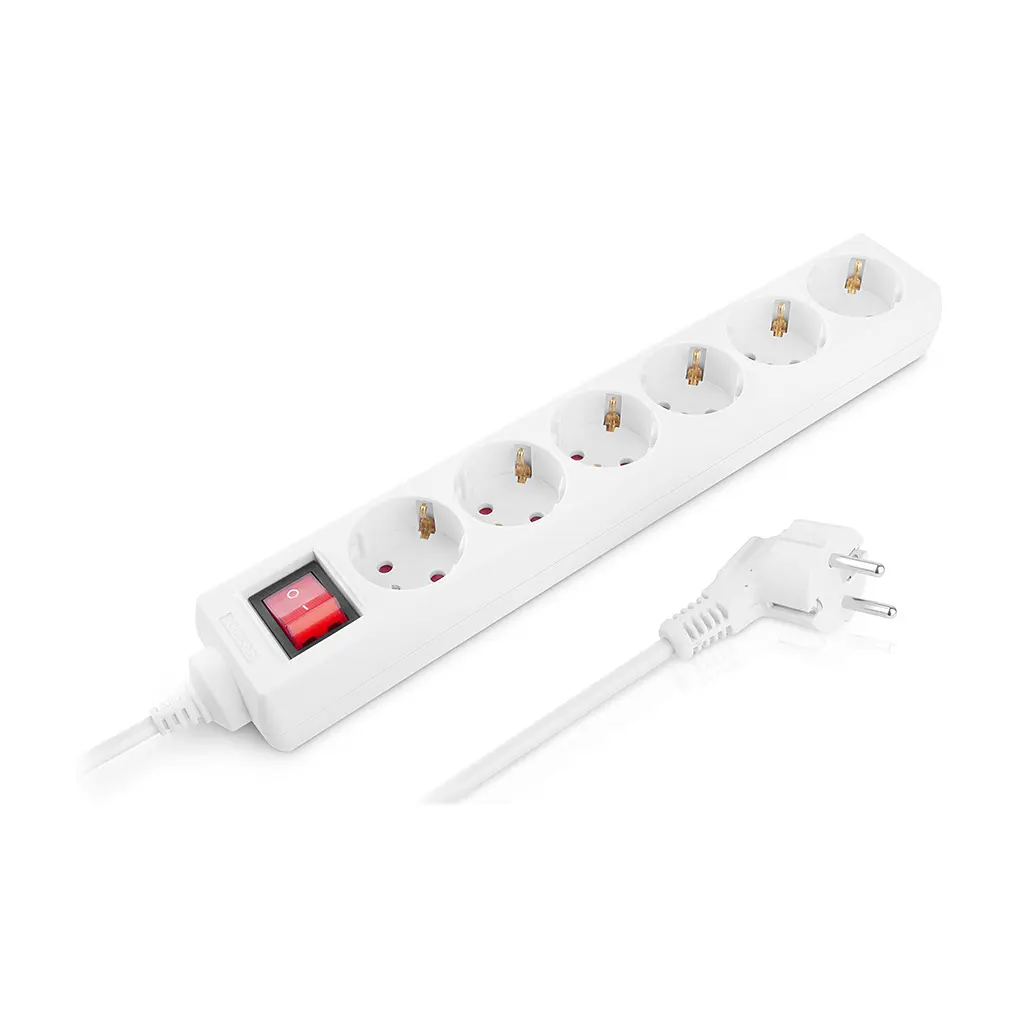 Мережевий фільтр живлення REAL-EL RS-6 Protect M 5m, white (EL122300035) - фото 8