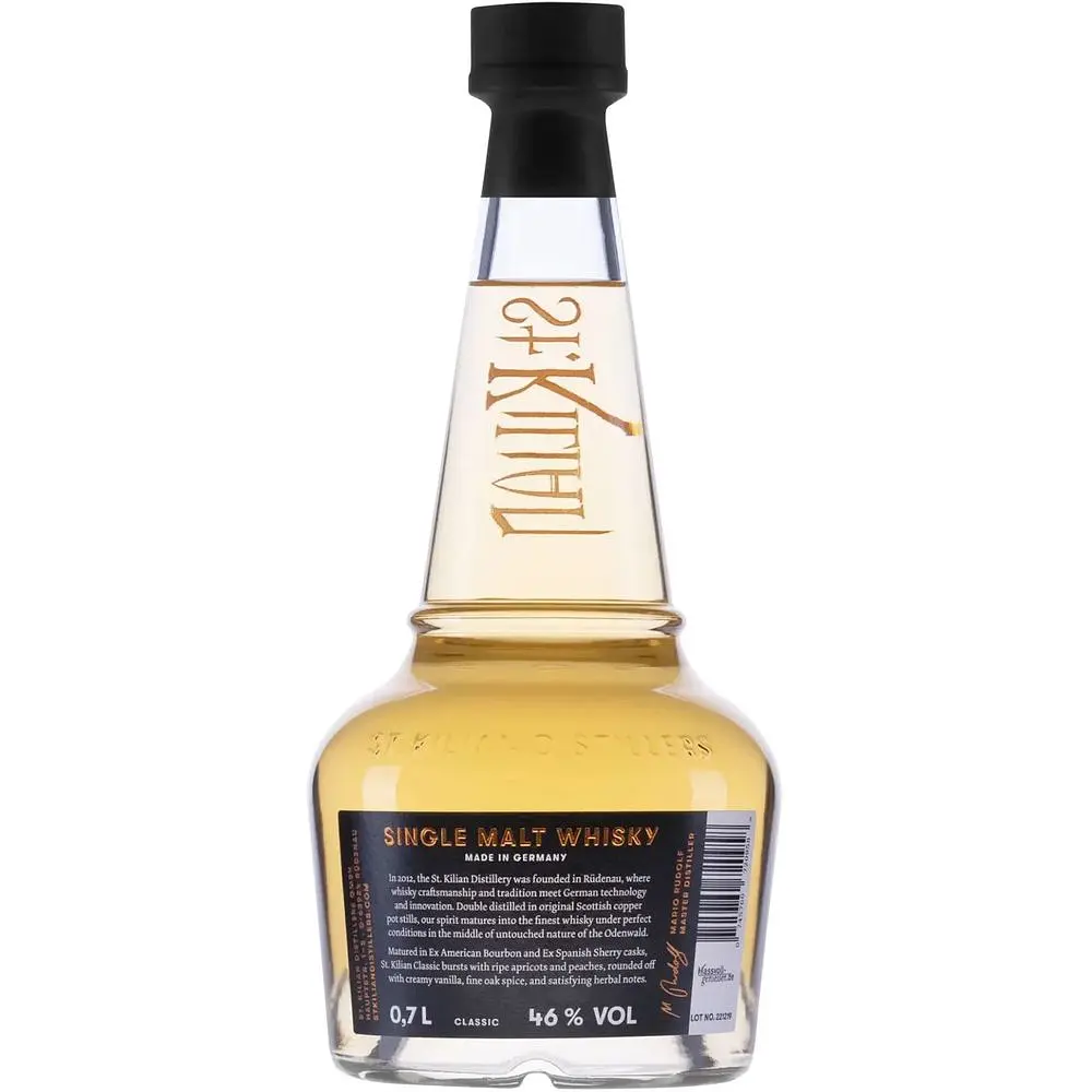 Виски St.Kilian Classic Mild & Fruity Single Malt 46% 0.7 л - фото 2