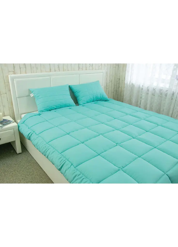 Набір Руно ковдра 200х220 + 2 подушки 50х70 "Mint" 925.52_Mint - фото 2