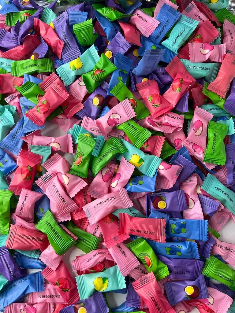 Цукерки Фрутік Мікс карамель з фруктовим міксом, 1 кг - фото 6
