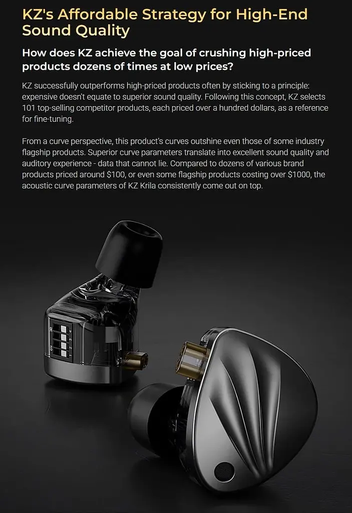 Навушники Knowledge Zenith Krila Black Mic (90404259) - фото 6