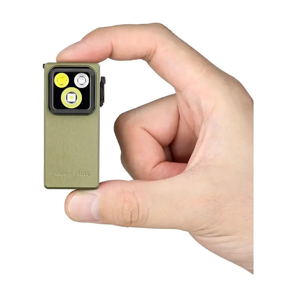 Ліхтар Olight Oclip Ultra Olive green (0.0000.3130) - фото 7