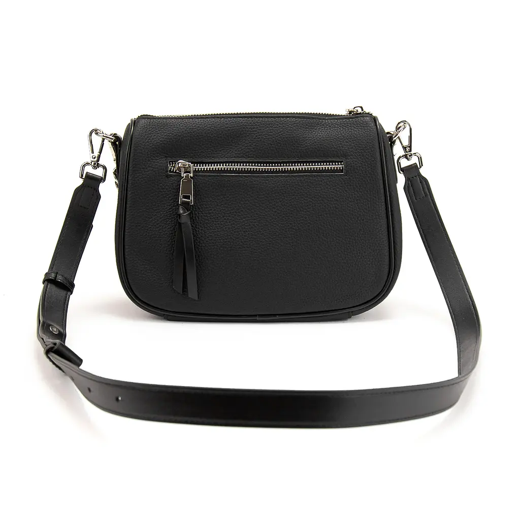Елегантна шкіряна сумочка з ланцюжком Olivia Leather B24-W-99130A - фото 5