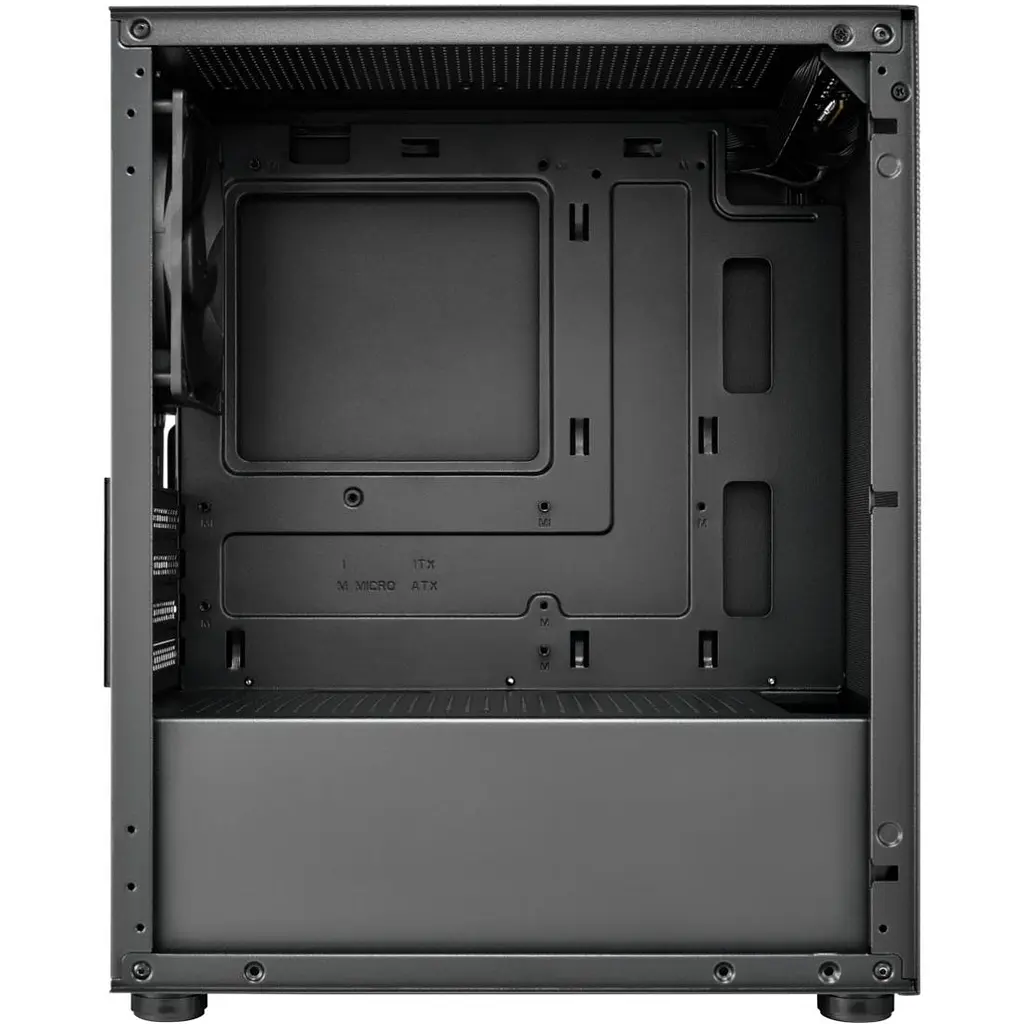 Корпус FSP S110-B без БЖ mATX Black (S110-B) - фото 3