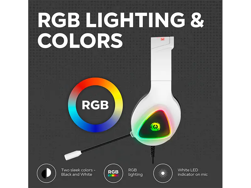 Навушники з мікрофоном Canyon Shadder GH-6 RGB Black (CND-SGHS6B) - фото 10