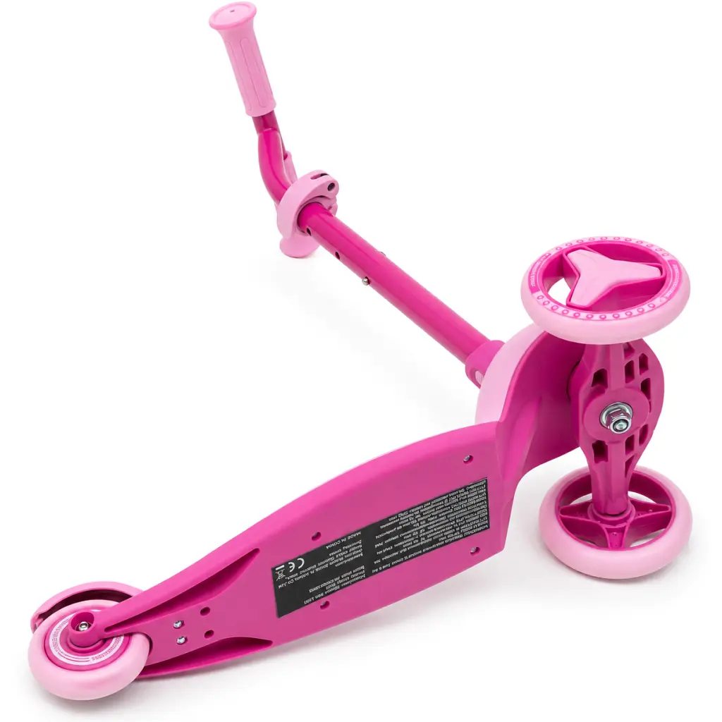 Самокат iSporter mini LED рожевий (M3Z_Pink) - фото 10