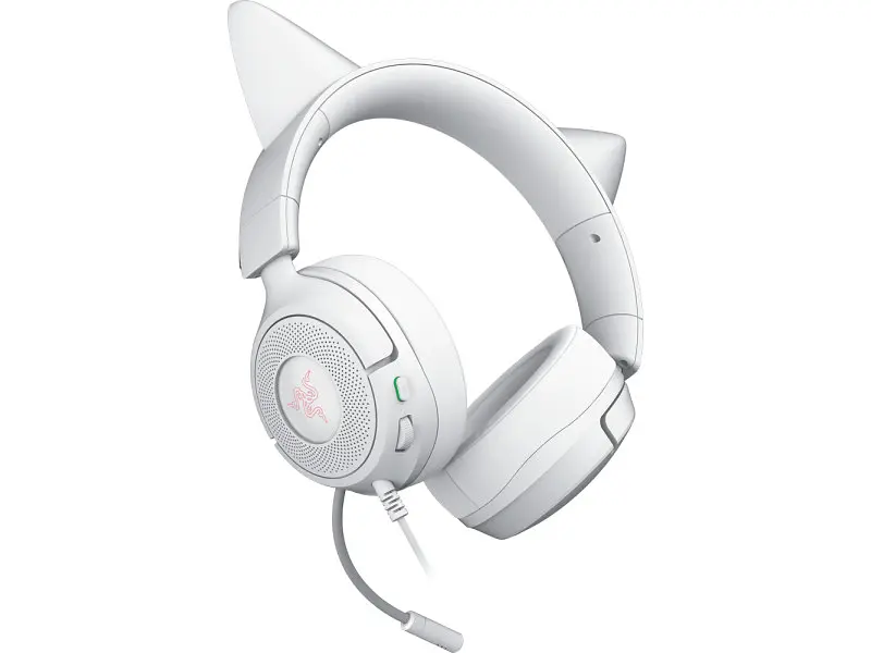 Навушники з мікрофоном Razer Kraken Kitty V3 X White (RZ04-05350300-R3M1) - фото 3
