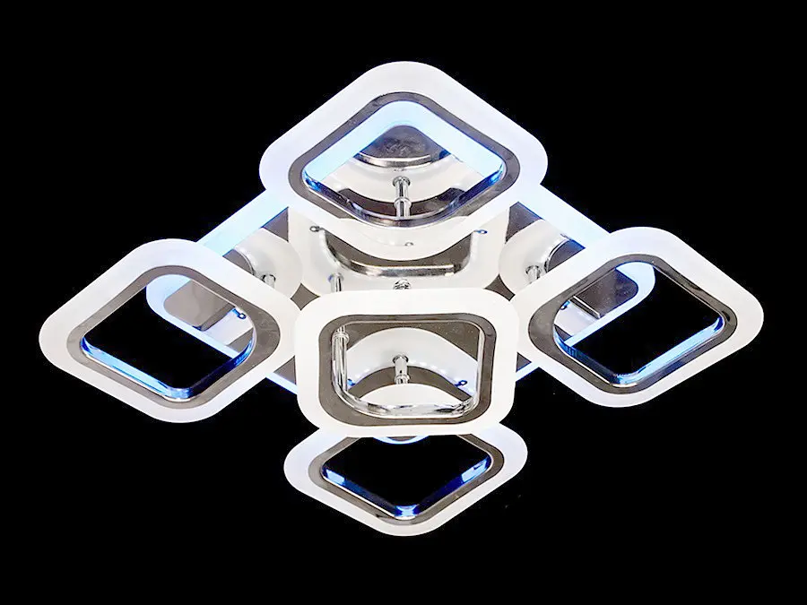 Люстра квадрати Diasha MX2400/4+1S HR LED 3 - фото 4