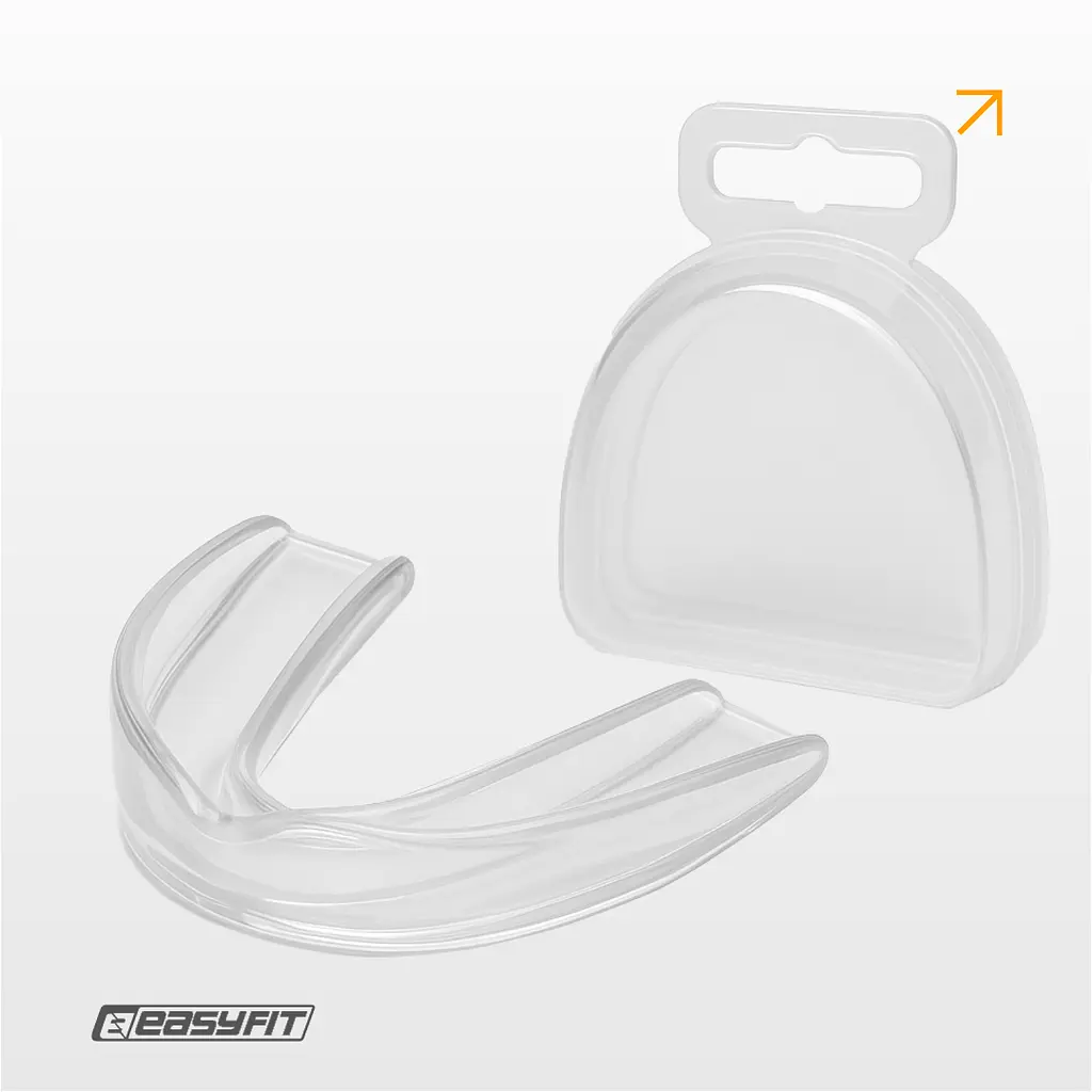 Капа для бокса EasyFit прозрачная - фото 4