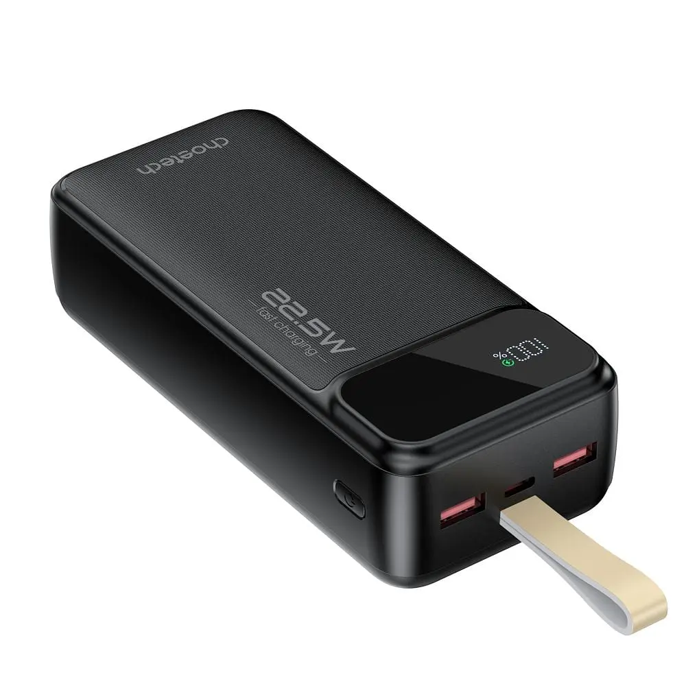 Повербанк 30000 mAh Choetech B730 Black 22.5W QC3.0 PD3.0 (43-00116) - фото 2