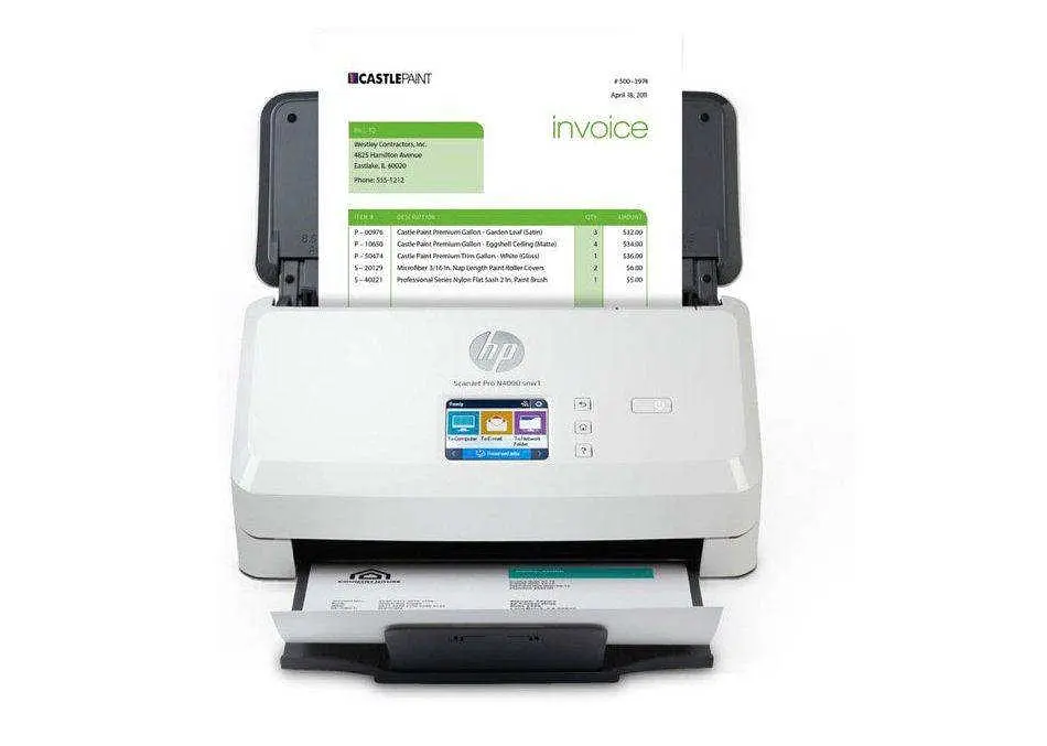 Протяжний сканер HP ScanJet Pro N4000 Wi-Fi (6FW08A) - фото 3