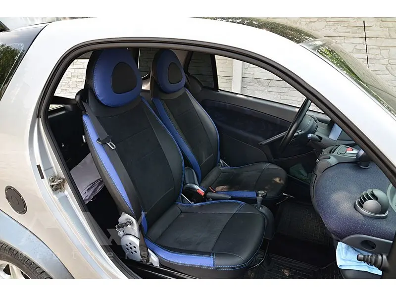Авточохли модельні MW Brothers для Mercedes Benz Smart Fortwo c 1998 - фото 5