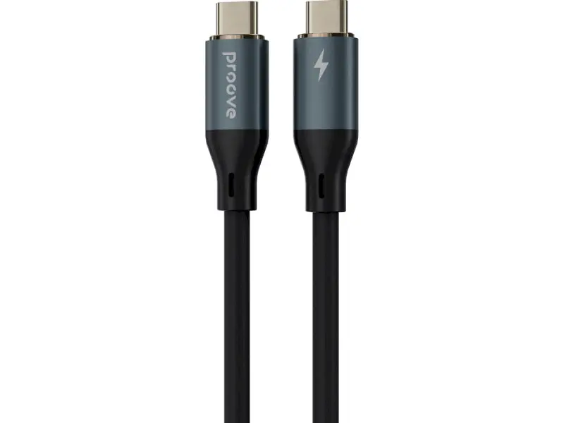 Кабель USB Type-C Proove PowerFull USB Type-C to USB Type-C 100W 1m Black (CCPF11002201) - фото 2