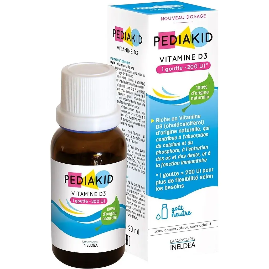 Вітамін D3 Pediakid Vitamine D3, 20 мл