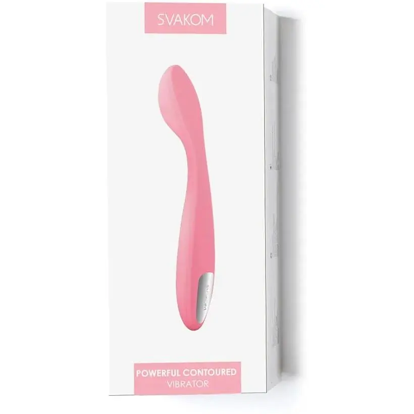 Стимулятор клитора и точки G Svakom Keri Pale Pink - фото 8
