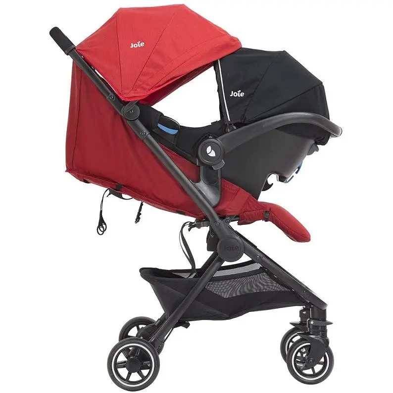 Прогулянкова коляска Joie Pact Cranberry червона (S1601AACNB000) - фото 3