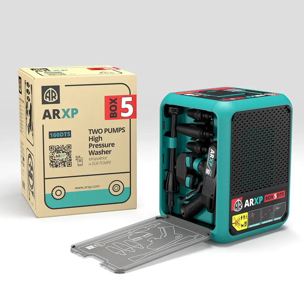 Мийка високого тиску Annovi Reverberi XP BOX5 160DTS Twin Flow (15452) - фото 8