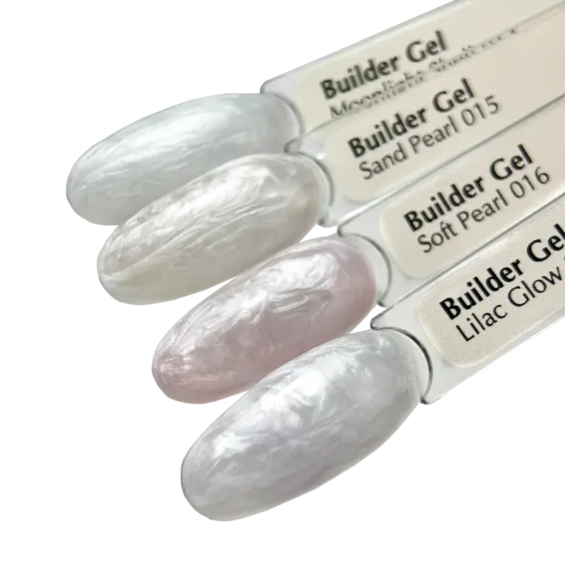 Гель моделирующий Builder Gel PNB UV/LED Lilac Glow Сиреневое сияние нежно-фиолетовый 5 мл - фото 3