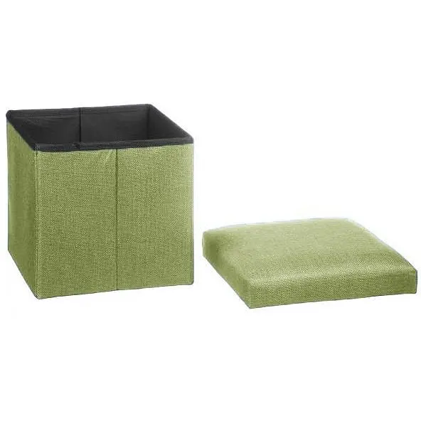 Тумба-пуф Stenson R88093 розкладна оливкова (26148) - фото 2