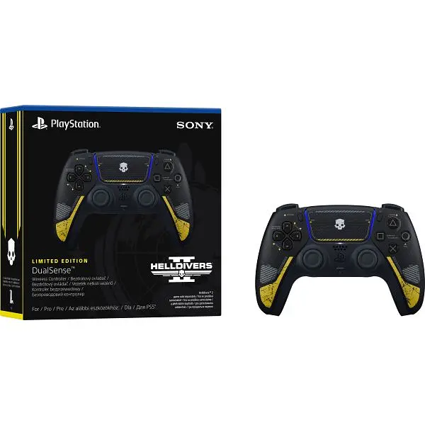 Геймпад Sony DualSense (Helldivers 2 Limited Edition) - фото 2