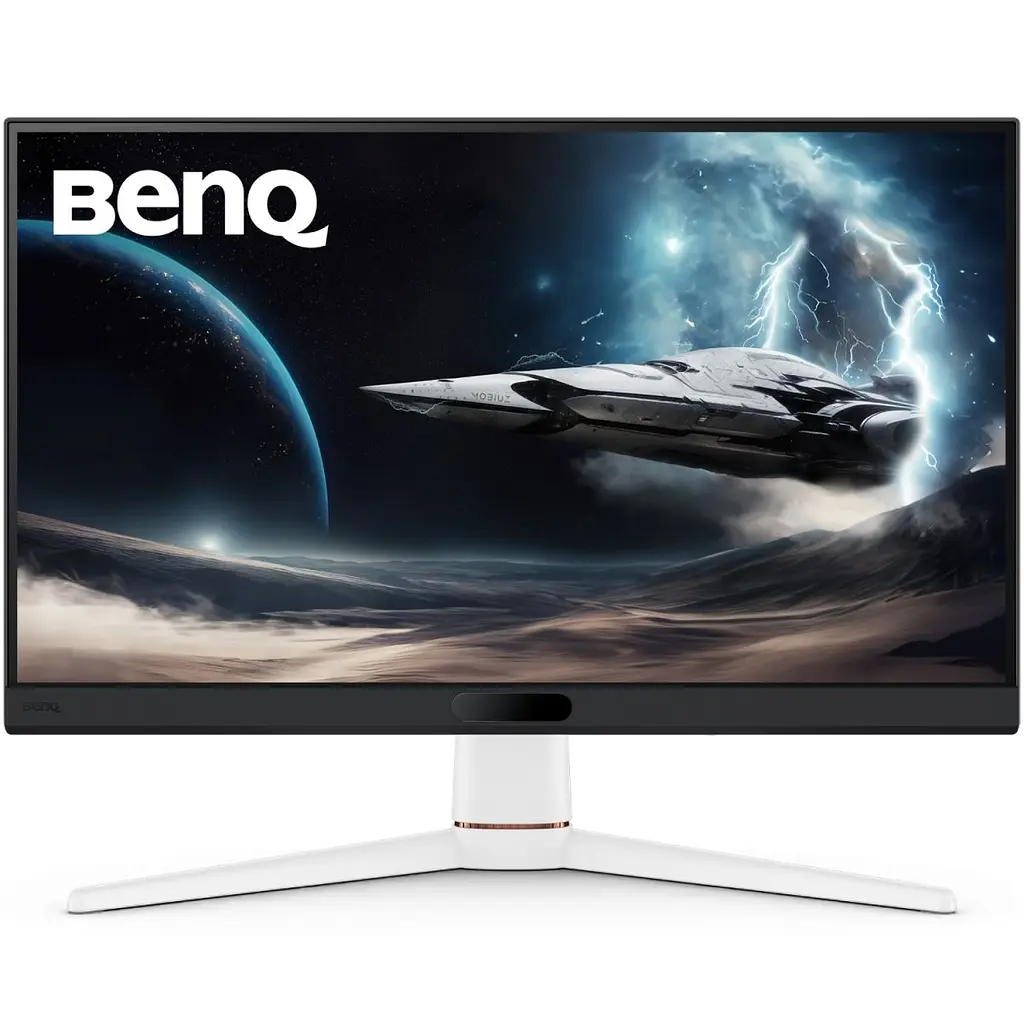 Монітор TFT 24.5" BenQ EX251, IPS, 220Hz, HDMI x2, DP, USB-C, колонки, білий (9H.LN9LA.TBE) - фото 7
