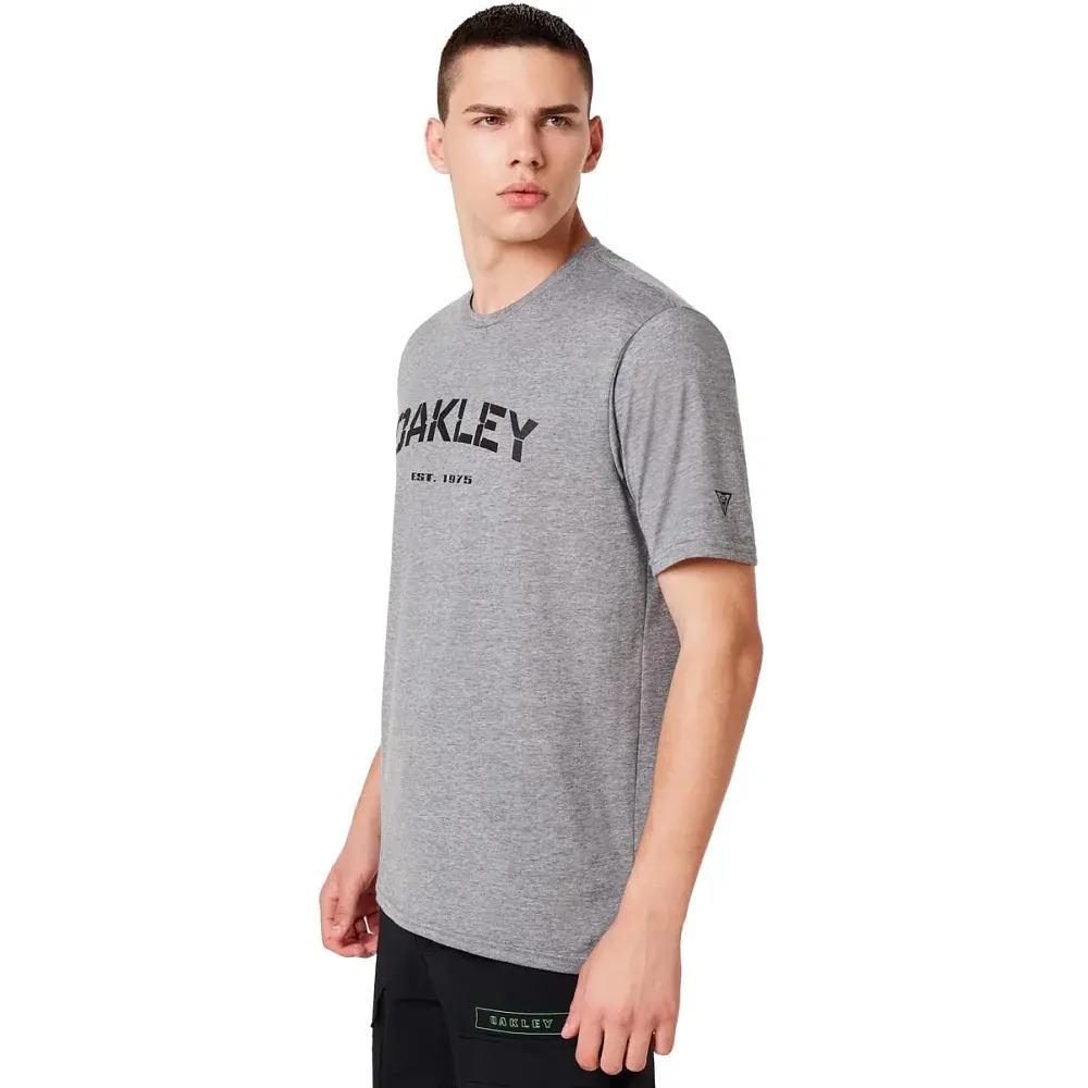 Футболка Oakley Si Indoc Tee M athletic heather gray - фото 5