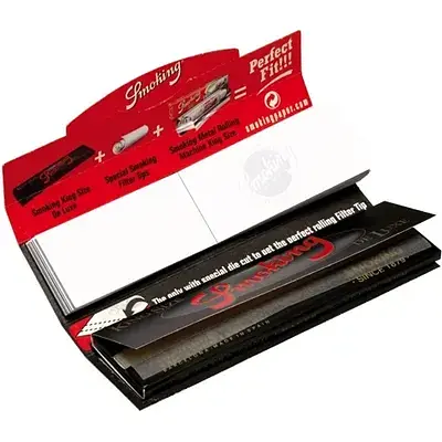 Папір Smoking Deluxe KS Slim + Фільтри Tips - фото 2