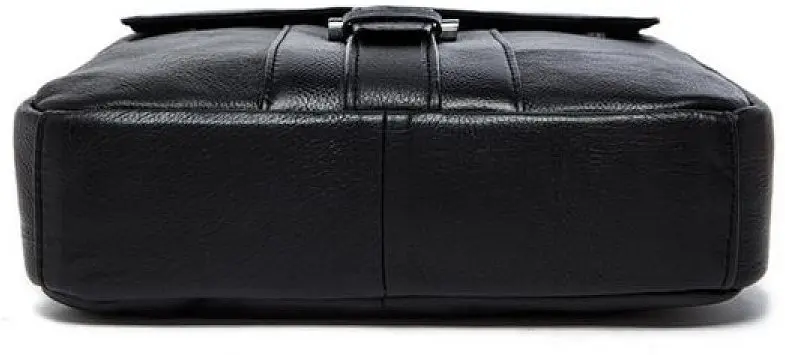 Сумка кожаная мужская Vintage 28х30х6 см sum0012798 - фото 10
