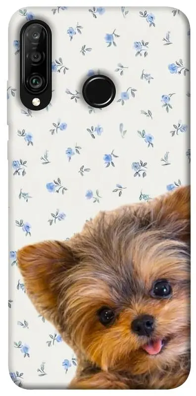 TPU чохол Demsky Cute Yorkie для Huawei P30 lite