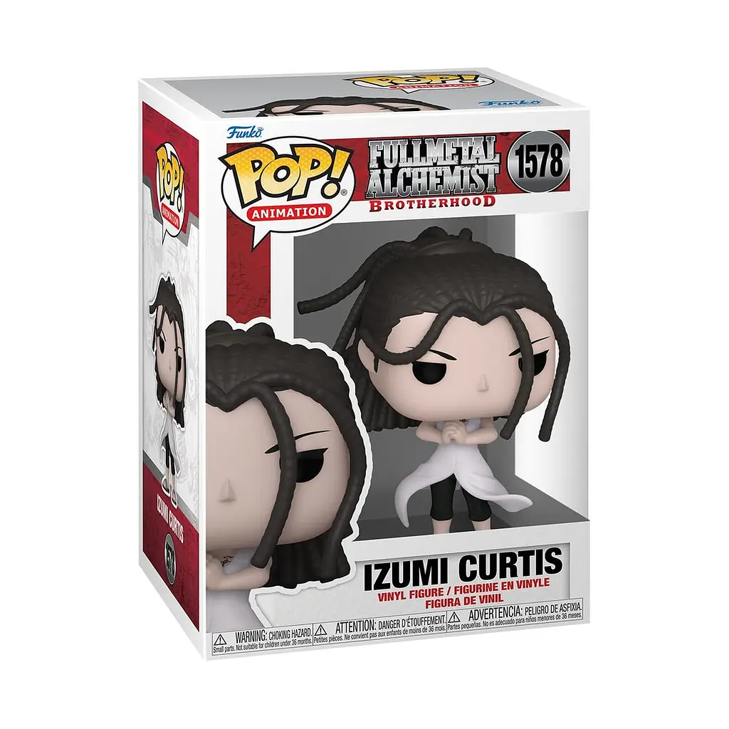 Фігурка Funko Pop Fullmetal Alchemist Ізумі Кертіс Сталевий алхімік Izumi Curtis 10 см FP FA IC 1578 - фото 3