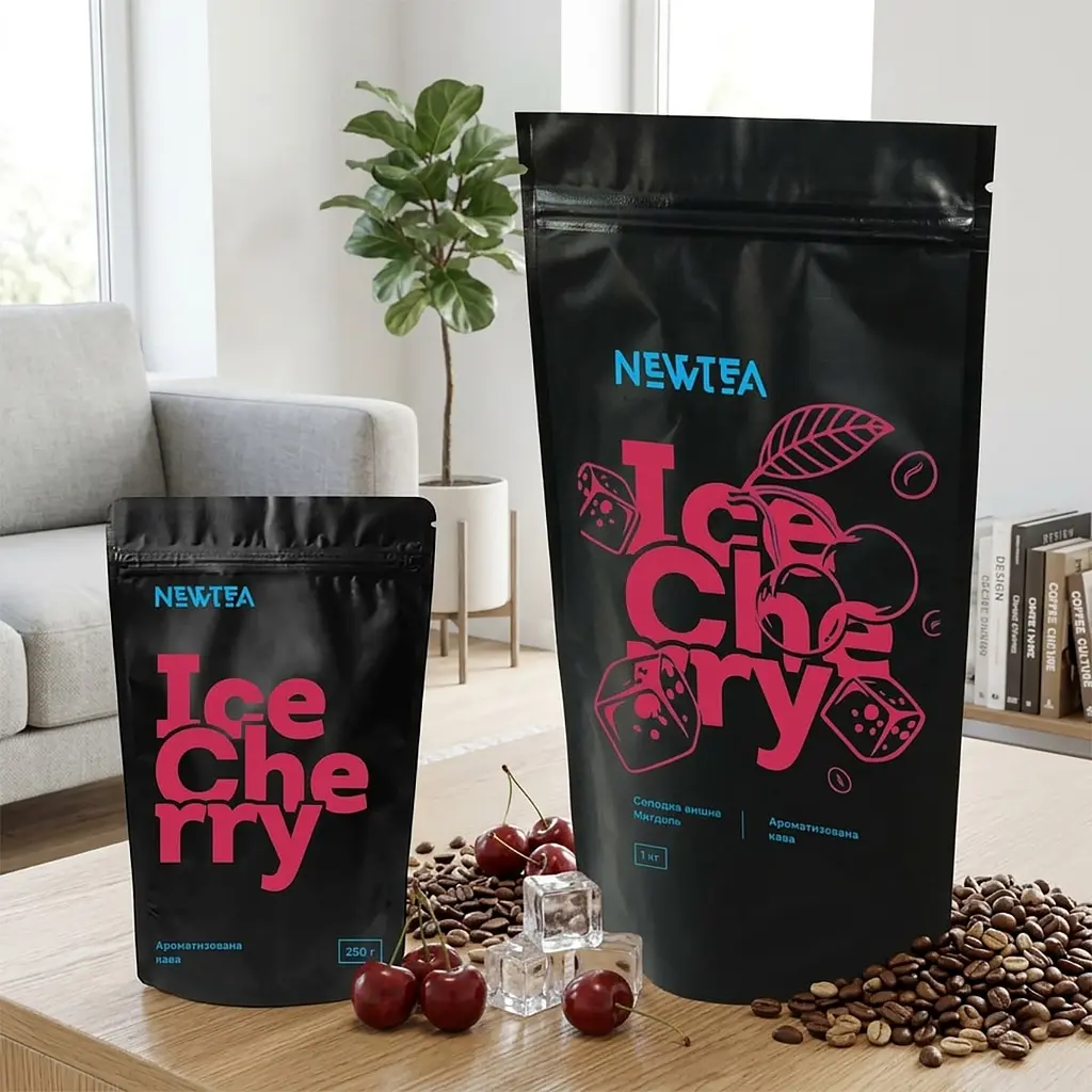 Кава ароматизована NewTea Ice Cherry, 1 кг - фото 2